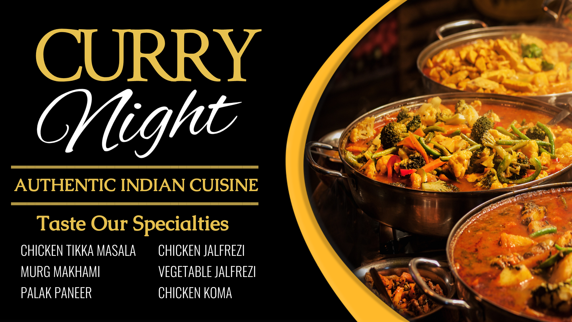 Curry Night Authentic Cuisine