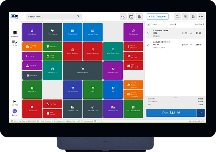 FTx Cloud POS Interface