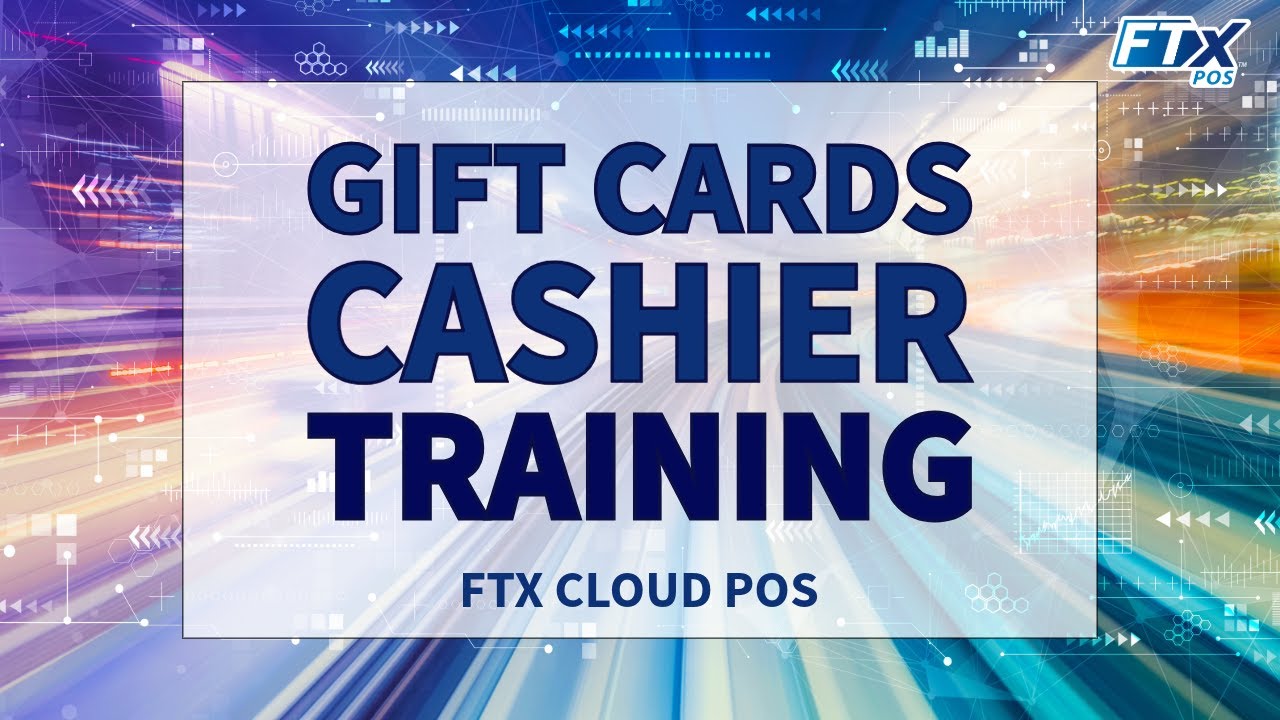 FasTrax Cloud POS Cashier Training | Gift Cards