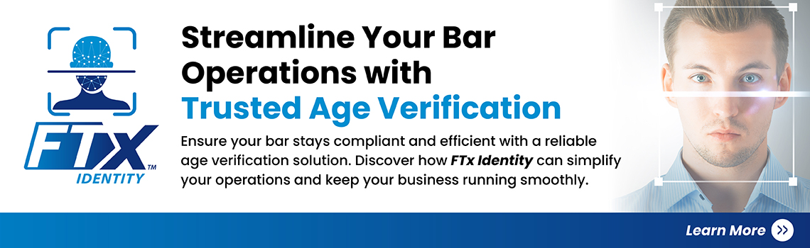 Streamline your bar operation with trusted age verification