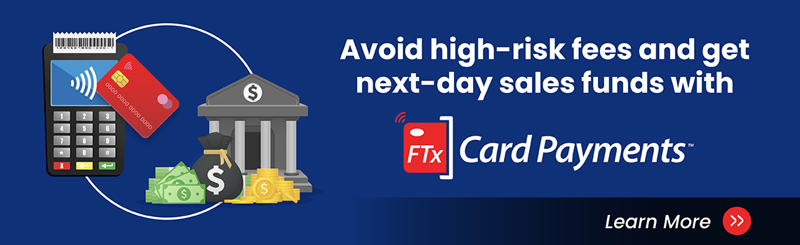 Get paid fast with FTx Card Payments! 