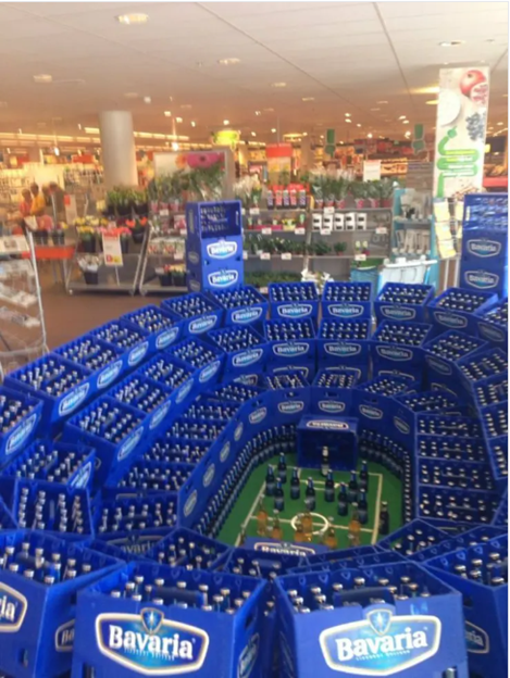 Bavaria Turned Their Beer into a Stadium
