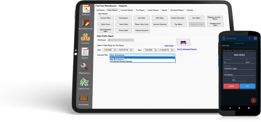 No more manual entry, no more data sync delays, just inventory data in real-time