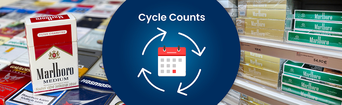 cigarette inventory control with flexible cycle counts
