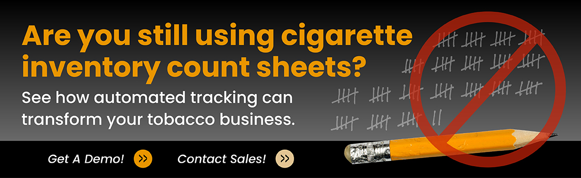 automated tracking  for cigarette inventory in tobacco business.