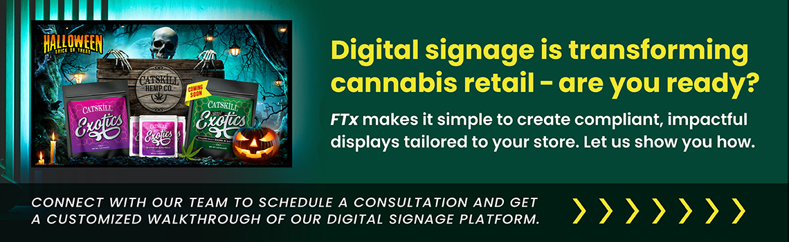 Cannabis Dispensary Digital Signage