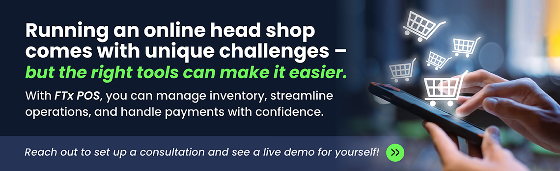 Running an Online Head Shop