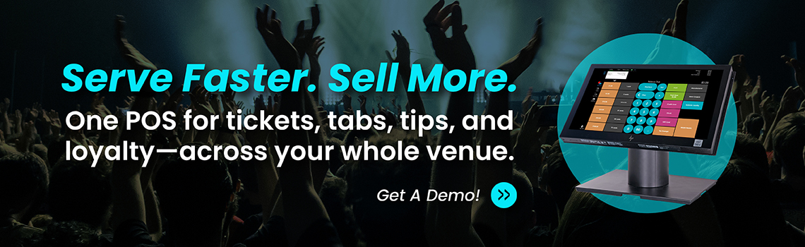 POS System for Managing Tickets, Tabs, and Tips