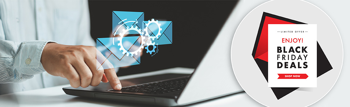 Digital Marketing Automation and Black Friday Deal Banner