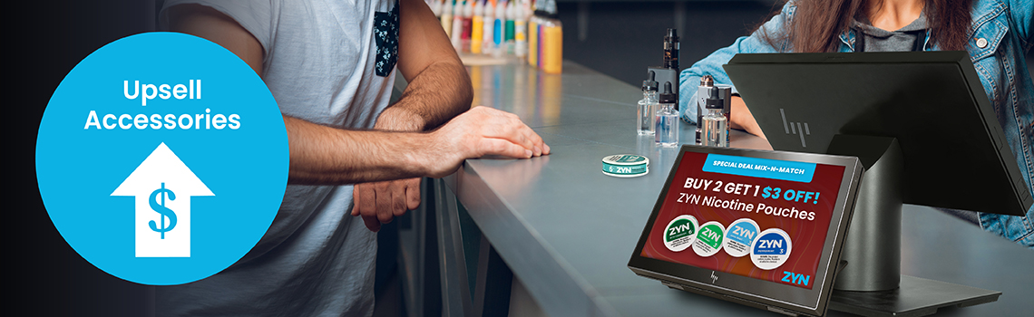 Upsell Accessories at the Register