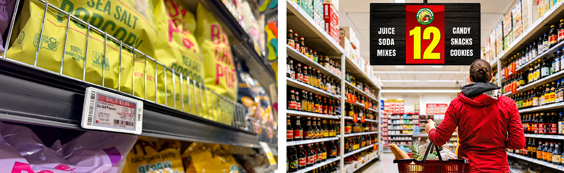 Transforming Retail Displays with Digital Price Tags