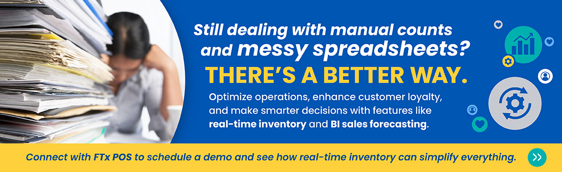 Simplify Inventory with FTx POS – Book Your Demo Today