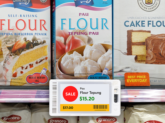 Preview, save, and watch the tag update with real-time pricing and product info