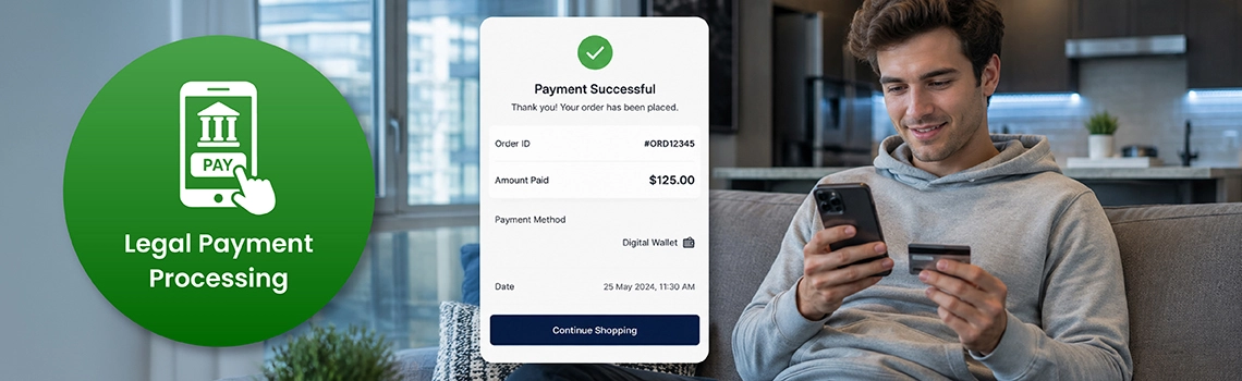 Secure Card Payment Processing System for Head Shop Retailers